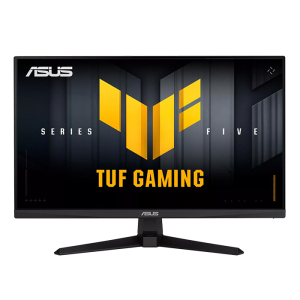 شاشة ألعاب اسوس VG259Q5A TUF مقاس 24.5 بوصة فل اتش دي HDR10 ،1920X1080، تقنية العرض IPS، معدل التحديث 200 هيرتز، زمن الاستجابة 0.3 ملي ثانية، تقنية المزامنة AMD فري سينك بريميوم، سماعات صوت داخلية - اسود