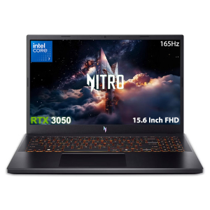 لابتوب ايسر العاب نيترو V 15 المعالج انتل كور آي 7-240H، الرامات 16 جيجا، سعة التخزين 512 جيجا بايت M.2 SSD، كرت الشاشة انفيديا جيفورس 6 جيجا RTX 3050، الشاشة 15.6 بوصه فل اتش دي 1920x1080، تقنية العرض IPS، معدل تحديث 165 هيرتز، نظام التشغيل دوس - اسود