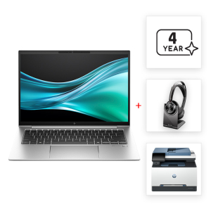 لاب توب اتش بي ايليت بوك G11 840 المعالج انتل كور ألترا 7-155U،  الرامات 16 جيجابايت، سعة التخزين 512 جيجا بايت SSD، كرت الشاشة انتل، الشاشة 14 بوصه