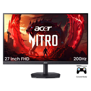 شاشة ألعاب ايسر نيترو KG271 مقاس 27 بوصة فل اتش دي HDR10 ،1920x1080، تقنية العرض IPS، معدل التحديث 200 هيرتز، سرعة الاستجابة 0.5