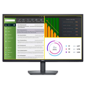 ديل E2723H شاشة كمبيوتر 27 بوصة فل اتش دي 1920x1080 تقنية العرض VA