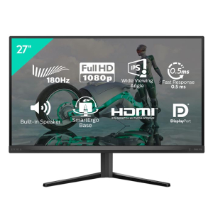 شاشة كمبيوتر الألعاب فيليبس افينا 3000 مقاس 27 بوصة فل اتش دي 1920X1080، تقنية العرض IPS، معدل التحديث 180 هيرتز، سرعة الاستجابة 0.5