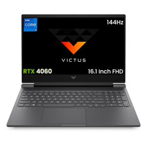 لاب توب العاب اتش بي فيكتوس r0007nx-16 معالج انتل كور آي 13700HX-7، الرامات 32 جيجابايت، سعة التخزين 1 تيرا بايت M.2 SSD، كرت الشاشة انفيديا جيفورس 8 جيجا RTX 4060، الشاشة 16.1 بوصه