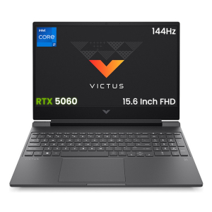 لاب توب العاب اتش بي فيكتوس 15-fa2001nx معالج انتل كور آي 13620HX-7، الرامات 24 جيجابايت، سعة التخزين 1 تيرا بايت M.2 SSD، كرت الشاشة انفيديا جيفورس 8 جيجيا RTX 5060، الشاشة 15.6 بوصه