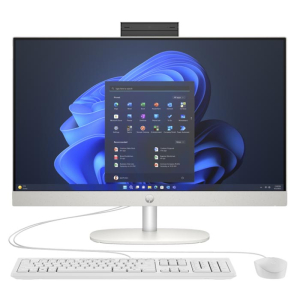 كمبيوتر مكتبي اتش بي برو ون 245 G10 الكل في واحد المعالج AMD رايزن 5-7520U، الرامات 8 جيجابايت، سعة التخزين 512 جيجابايتSSD، كرت الشاشة AMD راديون، الشاشة 23.8 بوصه فل اتش دي