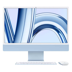 ابل آي ماك شريحة M3 وحدة معالجة مركزية ثمانية النوى، الرامات 8 جيجابايت، سعة التخزين 512 جيجابايت