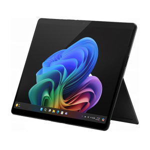 مايكروسوفت سيرفس برو 11 مدعوم بالذكاء الاصطناعي Copilot+ PC المعالج سناب دراجون X بلس، الرامات 16 جيجا، سعة التخزين 512 جيجابايت SSD، كرت الشاشة Qualcomm Adreno، الشاشة 13 بوصه بالمس، نظام التشغيل ويندوز 11 بروفيشنال - أسود