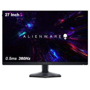 شاشة كمبيوتر العاب ديل ايلين وير AW2724HF مقاس 27 بوصة فل اتش دي 1920X1080، اتش دي ار 10، تقنية العرض IPS، معدل التحديث 360 هيرتز سرعة الاستجابة 0.5